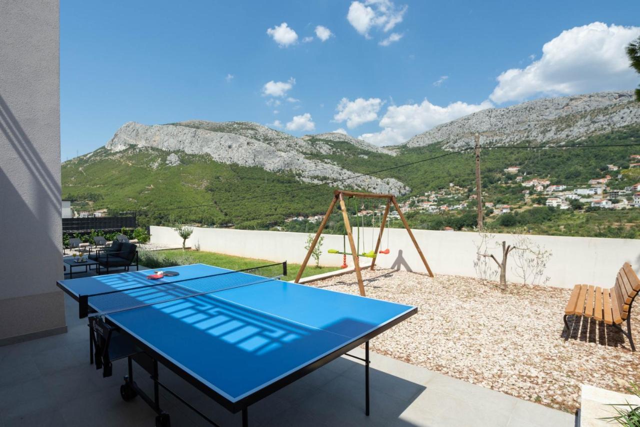 Villa Dorso With Heated Pool Klis Εξωτερικό φωτογραφία